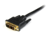 StarTech.com Câble HDMI vers DVI de 1,8 m, câble d'affichage DVI-D vers HDMI (1920 x 1200p), noir, adaptateur de câble HDMI mâle vers DVI-D mâle 19 broches, câble de moniteur numérique, M/M, lien unique - Gros plan