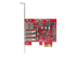 StarTech.com Carte PCI Express à 3 ports USB 3.0 et 1 port Gigabit Ethernet avec UASP - Top