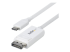 StarTech.com 6.6ft (2m) USB C to DisplayPort 1.2 Cable, Bidirectional - Angle gauche