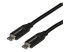 StarTech.com Câble USB-C vers USB-C avec Power Delivery 5A de 2 m - Gros plan