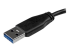 StarTech.com Câble SuperSpeed USB 3.0 slim A vers Micro B de 0,5 m - Gros plan