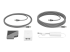 Logitech Cat5e Kit - kit d'accessoires pour vidéo conférence - Front