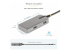 StarTech.com USB-C Multiport Adapter, 4K 60Hz HDMI, HDR, 3-Port USB Hub, 100W Power Delivery Pass-Through, USB Type C Mini Docking Station, Certified Works with Chromebook - Multi-angles
