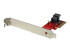 StarTech.com Adaptateur PCI Express x4 vers SFF-8643 pour SSD U.2 PCIe NVMe - Angle gauche