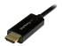 StarTech.com Câble adaptateur DisplayPort vers HDMI de 2 m - Angle droit