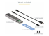 StarTech.com Boîtier Externe SSD M.2 NVMe/SATA - Angle droit