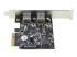 StarTech.com Carte PCIe 2 Ports USB - Côté droit