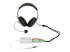 StarTech.com Adaptateur casque avec prises écouteur / microphone séparées - Front