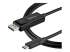 StarTech.com CDP2DP142MBD Câble USB Type-C vers DisplayPort 1.4 (bidirectionnel) - Gros plan
