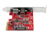 StarTech.com Carte PCIe à 2 ports - Côté droit