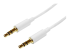 StarTech.com Câble audio stéréo Mini-Jack 3,5 mm slim de 2 m - Angle droit