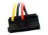 StarTech.com 6in 4 Pin LP4 to Right Angle SATA Power Cable Adapter - Gros plan