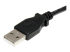 StarTech.com Cable d'alimentation USB vers connecteur annulaire de type H 5 V CC, 90 cm - Angle droit