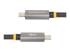StarTech.com Câble USB4 de 1m, Câble USB-C Certifié par l'USB-IF, 40 Gbps - Gros plan