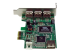 StarTech.com Carte contrôleur PCIe à 4 ports USB 2.0 - Côté droit