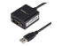 StarTech.com Câble adaptateur de 1,80 m USB vers série DB9 RS232 - Angle droit