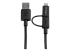 StarTech.com Câble Lightning 8 broches ou Micro USB vers USB de 1 m - Gros plan