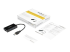StarTech.com Adaptateur réseau USB 3.0 vers Gigabit Ethernet avec hub USB 3.0 à 2 ports (USB31000S2H) - Angle gauche