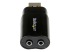 StarTech.com Carte son USB - Côté droit