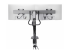 StarTech.com Desk Mount Dual Monitor Arm w/ Crossbar, Up To 27" Displays kit de montage - Retour