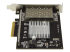 StarTech.com Carte réseau PCI Express - Côté droit