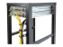 StarTech.com Anneau Métallique Gestion de Câbles Vertical pour Racks de Serveur 1U - Angle droit