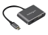 StarTech.com CDP2MDPVGA Adaptateur multiport USB-C vers Mini DisplayPort ou VGA - Angle gauche