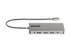 StarTech.com Adaptateur Multiport USB-C Triple Moniteur, HDMI, DP, 4x USB - Retour