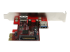 StarTech.com Carte Contrôleur PCI Express vers 2 Ports USB 3.0 avec Support UASP - Côté droit