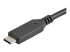 StarTech.com Câble adaptateur USB-C vers Mini DisplayPort 4K 60 Hz de 1,8 m en noir - Gros plan