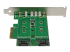 StarTech.com Adaptateur SSD M.2 NGFF à 3 ports - Retour