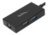 StarTech.com Adaptateur réseau USB 3.0 vers Gigabit Ethernet avec hub USB 3.0 à 2 ports (USB31000S2H) - Angle gauche