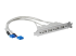 StarTech.com Equerre USB 4 ports - Angle gauche