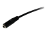 StarTech.com Câble d'extension de casque TRRS 4 positions 3,5 mm de 1 m - M/F - Gros plan