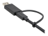 StarTech.com Câble USB-C avec Adaptateur USB-A 1m - Gros plan