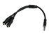 StarTech.com Adaptateur casque avec prises écouteur / microphone séparées - Front