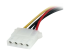 StarTech.com Cable adaptateur d'alimentation SATA 15 cm vers LP4 - Gros plan
