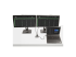 StarTech.com Adaptateur USB C vers HDMI VGA - Front