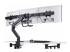 StarTech.com Crossbar Triple Monitor Desk Mount, VESA 75x75/100x100 kit de montage - Retour