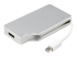 StarTech.com Adaptateur de voyage audio/vidéo 3 en 1 - Angle gauche