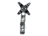 StarTech.com Support mural pour écran PC avec bras double pivot de 52 cm - Front