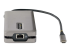 StarTech.com Adaptateur Multiport USB-C, 4K60Hz HDMI/VGA, Hub USB, PD - Angle gauche