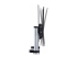 StarTech.com Rolling TV Cart/Stand On Wheels, Up to 100inch/220lb Screens chariot - Côté gauche