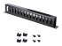 StarTech.com Panneau / Goulotte de gestion de câbles horizontal 1U pour rack de serveur - Angle droit