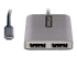 StarTech.com Hub USB-C MST à 2 Ports - Front
