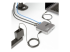 StarTech.com Adaptateur Multiport USB C, Double HDMI 4K60Hz, 100W PD, GbE - Angle gauche