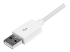 StarTech.com Câble Apple® Lightning vers USB pour iPhone, iPod, iPad 3 m Blanc - Angle droit