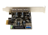 StarTech.com Carte contrôleur PCI Express à 4 ports USB 3.0 - Angle droit