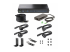 StarTech.com 16-Port Industrial USB 5Gbps Hub with Power Adapter, Metal Enclosure, Mountable, ESD Protection, Terminal Block Power, USB Charging, Dual-Host Switch - Front
