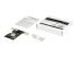 StarTech.com 5G PCIe Network Adapter Card, NBASE-T & 5GBASE-T 2.5BASE-T PCI Express Network Interface Adapter, 5GbE/2.5GbE/1GbE Multi Gigabit Ethernet Workstation NIC, 4 Speed LAN Card - Angle droit